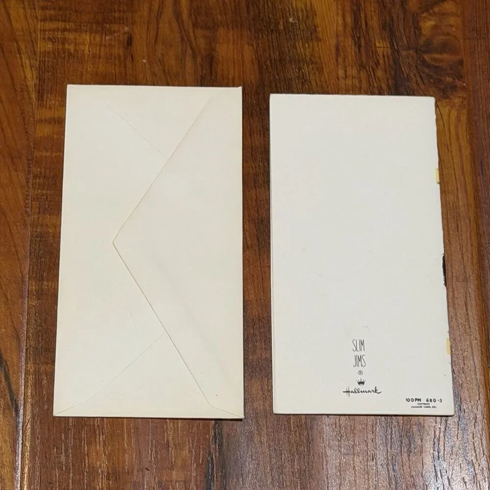 Lot of (34) Vintage Hallmark Slim Jims Cocktail Party Invitation Cards - Unused!